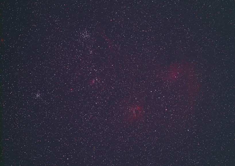 无人,横图,室外,夜晚,正面,探险,神秘,宇宙,极光,星空,夜景,科学,太空,星球,星云,辉煌,浪漫,美丽,自然,灿烂,探索,星团,星系,星座,气象,发现,华丽,天体,美好,天文,占卜,神奇,星体,天文学,外太空,绚烂,星相,占星,光耀,极光带,极光弧,极光幔,极光芒,极光片,星群,星夜,夜空,彩图,梅西耶M36,梅西耶M38,疏散星团,御夫座