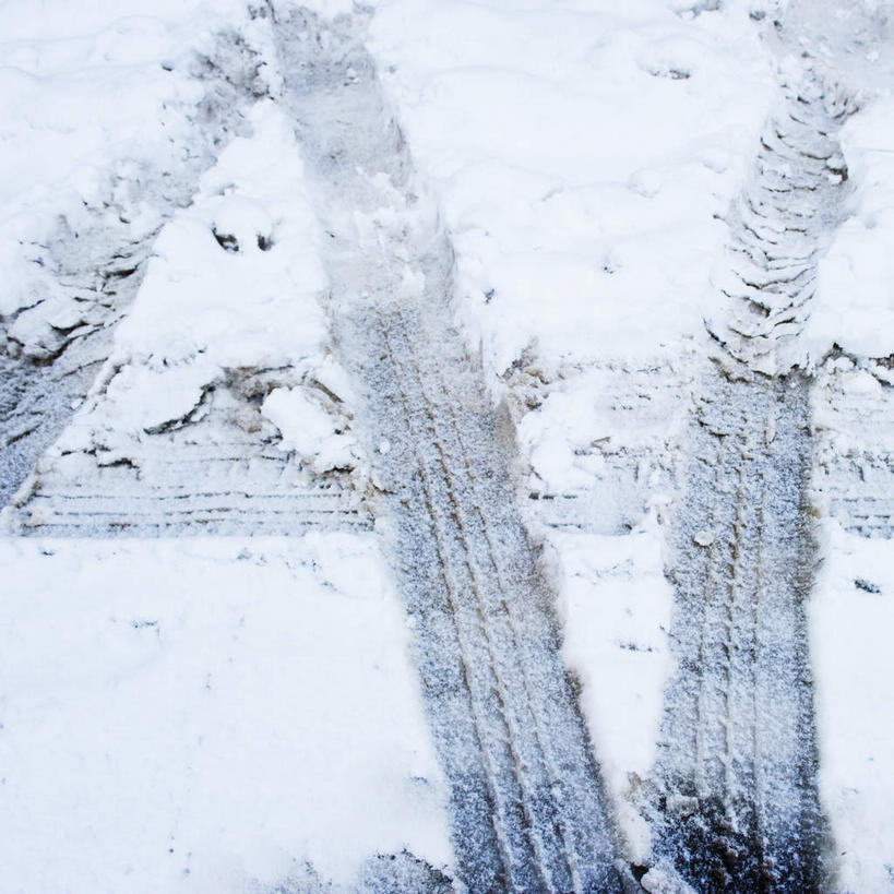 无人,方图,俯视,室外,特写,白天,美景,雪,大雪,积雪,景观,雪景,冬季,冬天,痕迹,自然,景色,寒冷,自然风光,严寒,陈迹,彩图,高角度拍摄,胎印,轮胎印