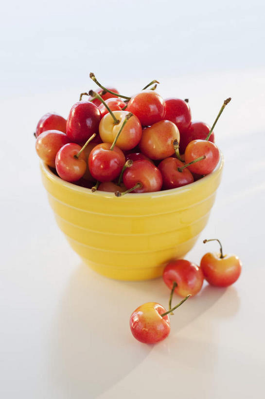 无人,竖图,俯视,室内,特写,白天,白色背景,餐桌,桌子,樱桃,水果,一堆,许多,阴影,堆叠,堆积,新鲜,反射,影子,陶瓷,生食,食品,果实,陶瓷制品,很多,食物,一个,黄色,红色,容器,碗,摄影,有机食品,绿色食品,影棚,单个,餐台,储藏,堆,储存,樱珠,莺桃,英桃,楔桃,牛桃,荆桃,彩图,高角度拍摄,影棚拍摄,拍摄,贮存