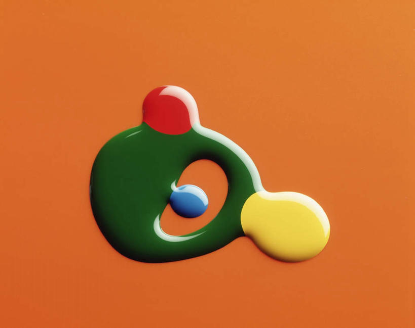 无人,横图,俯视,室内,特写,白天,连接,橙色背景,阴影,花纹,条纹,艺术,光线,空间,纹路,液体,影子,斑点,圆圈,黄色,红色,蓝色,绿色,阳光,四个,摄影,影棚,颜料,涂料,水彩,创作,融合,想象,彩图,高角度拍摄,影棚拍摄,拍摄