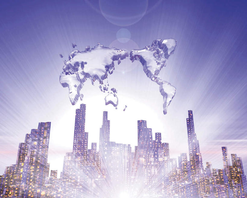 无人,高楼大厦,横图,室内,白天,仰视,数码,科技,海洋,大厦,建筑,摩天大楼,地图,亚洲,阴影,梦幻,发光,光束,光泽,网络,世界地图,陆地,光亮,光芒,高光,几何,计算机图形,合成,蓝色,蓝天,天空,天,国家,刺眼,耀眼,明亮,电脑合成图,数码合成图,大陆,世界,未来,发亮,光辉,版图,憧憬,写实,具体,具象,毫光,彩图,低角度拍摄,大楼,高层建筑,高楼,摩天楼,夺目