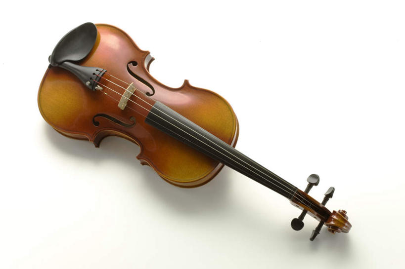 无人,横图,俯视,室内,特写,白天,白色背景,静物,一把,一排,整齐,乐器,弦,弦乐器,小提琴,排列,黄色,白色,摄影,影棚,队列,弓拉弦乐器,弓拉弦鸣乐器,彩图,高角度拍摄,影棚拍摄,拍摄