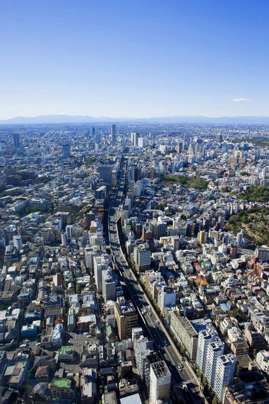 无人,高楼大厦,竖图,俯视,航拍,室外,白天,度假,美景,城市风光,城市,大厦,道路,建筑,路,摩天大楼,公路,东京,日本,亚洲,许多,景观,小路,交通,娱乐,建设,蓝色,蓝天,天空,天,享受,休闲,景色,放松,晴朗,鸟瞰,东亚,本州,万里无云,关东地方,本州岛,日本国,东京都,晴空,晴空万里,马路,彩图,高角度拍摄,大楼,高层建筑,高楼,摩天楼
