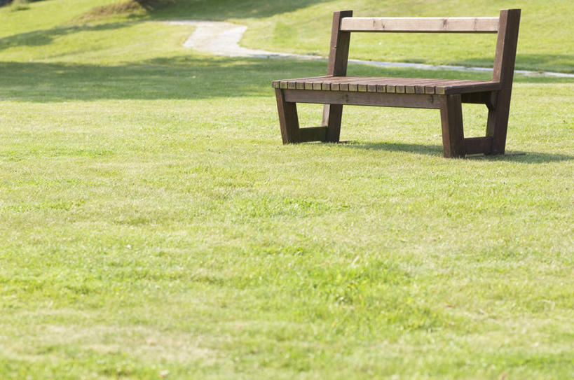 无人,横图,室外,特写,白天,正面,旅游,度假,草地,草坪,美景,植物,静物,椅子,阴影,光线,木制,影子,木椅,躺椅,景观,娱乐,草,一个,绿色,阳光,自然,木制品,享受,休闲,景色,放松,单个,自然风光,彩图