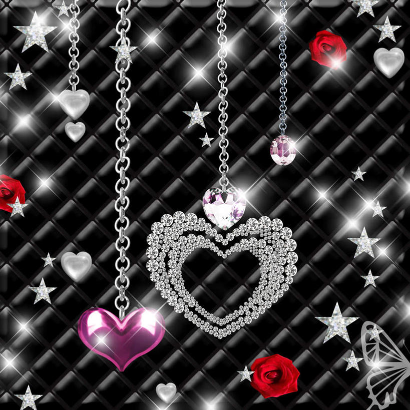 无人,方图,室内,特写,白天,正面,爱情,数码,科技,项链,许多,阴影,黑色背景,爱心,网络,星星,高光,几何,计算机图形,浪漫,合成,装饰品,白色,饰品,首饰,温暖,温馨,心形,恩爱,信物,电脑合成图,数码合成图,恒星,和睦,权利,写实,具体,具象,心型,彩图,融洽