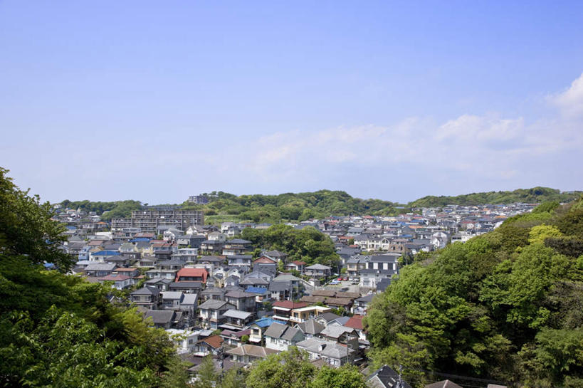 无人,家,横图,俯视,航拍,室外,白天,旅游,度假,美景,植物,别墅,城市风光,标志建筑,城市,地标,建筑,神奈川,日本,亚洲,房屋,屋子,景观,云,云朵,公寓,神奈川县,云彩,娱乐,建设,洋房,楼房,住宅,树,树木,蓝色,绿色,白云,蓝天,天空,自然,天,享受,休闲,景色,放松,生长,成长,鸟瞰,东亚,本州,关东地方,本州岛,日本国,彩图,高角度拍摄,房子