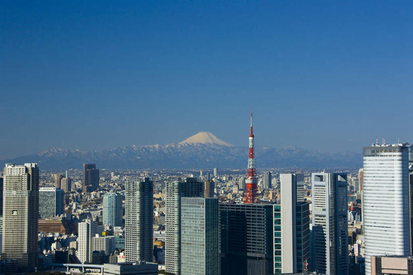 无人,高楼大厦,横图,俯视,航拍,室外,白天,度假,火山,美景,城市风光,城市,大厦,建筑,摩天大楼,东京,富士山,静冈县,日本,亚洲,朦胧,模糊,景观,东京铁塔,娱乐,建设,享受,休闲,景色,放松,东京塔,鸟瞰,东亚,本州,关东地方,本州岛,日本国,东京都,中部地方,静冈,山梨,山梨县,日本电波塔,活火山,死火山,休眠火山,彩图,高角度拍摄,大楼,高层建筑,高楼,摩天楼