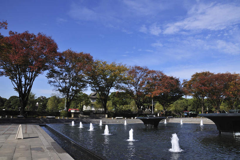 无人,横图,室外,白天,正面,度假,草地,草坪,河流,美景,树林,水,植物,城市风光,城市,喷泉,东京,日本,亚洲,阴影,光线,瓷砖,地砖,影子,河水,景观,水流,云,云朵,地面,云彩,文化,娱乐,草,树,树木,蓝色,绿色,白云,蓝天,天空,阳光,自然,天,品味,享受,休闲,景色,放松,生长,成长,水景,东亚,本州,关东地方,本州岛,日本国,东京都,美观,设计,彩图