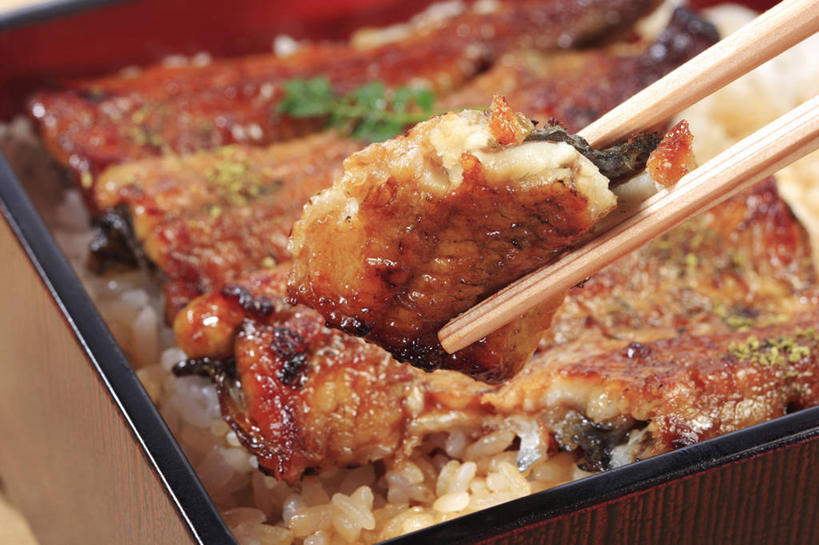 米饭,鳗鱼,无人,横图,俯视,室内,特写,白天,烹饪,餐桌,筷子,桌子,鳗鲡,餐具,一双,阴影,反射,木制,木盒,影子,肉,鱼肉,日本料理,料理,食品,饭,文化,传统,菜肴,美食,肉类,食物,一个,木制品,容器,日式料理,日式,摄影,鳗鱼饭,佳肴,影棚,单个,餐台,储藏,礼节,五谷,储存,礼仪,肉食,河鳗,白鳗,青鳝,风馒,进餐用具,白鳝,彩图,高角度拍摄,影棚拍摄,拍摄,贮存