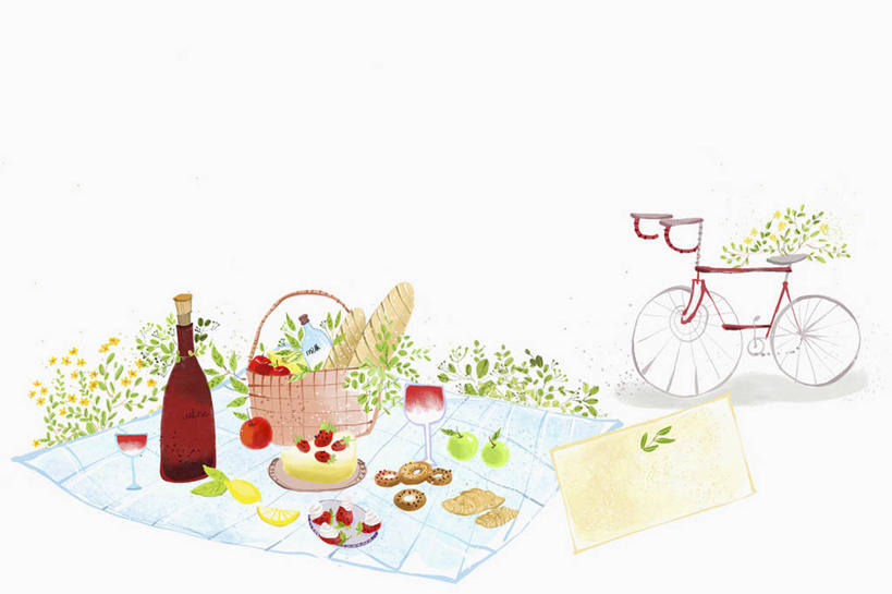 点心,面包,红酒,葡萄酒,无人,横图,插画,室内,白天,正面,聚会,数码,科技,草地,植物,自行车,苹果,草莓,浆果,杯子,水果,一辆,阴影,新鲜,网络,高脚杯,篮子,坐垫,生食,食品,野餐,面点,果实,红酒杯,酒类,曲奇,高光,几何,计算机图形,合成,图画,车,脚踏车,玻璃制品,画,酒,草,食物,糕点,饮料,绿色,酒杯,交通工具,饼干,零食,红葡萄酒,有机食品,绿色食品,电脑合成图,数码合成图,合成图,葡萄酒杯,载具,漫画,曲奇饼,曲奇饼干,写实,具体,具象,野餐垫,野餐地毯,多功能毯,食物篮,野炊,玻璃杯,洋莓,水果皇后,红莓,地莓,彩图,野餐篮