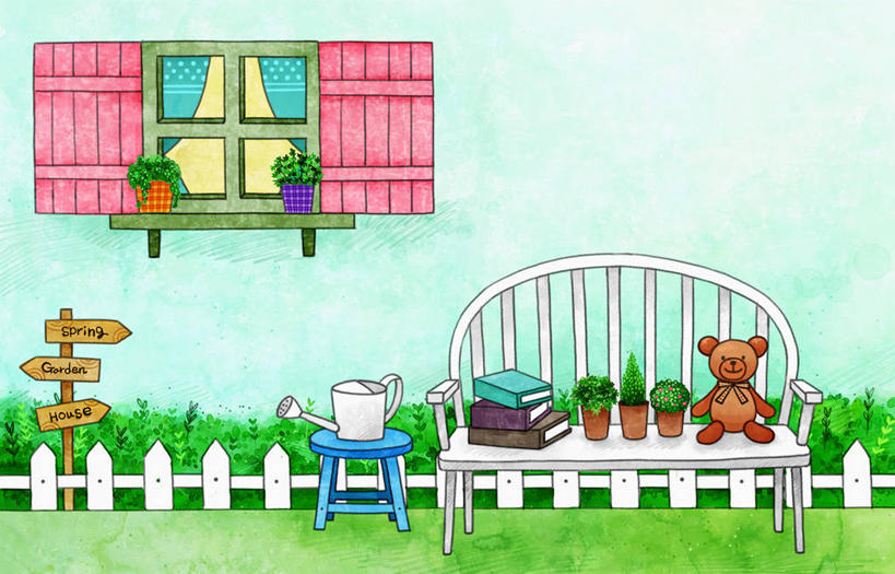 无人,横图,插画,室内,白天,正面,游戏,数码,科技,草地,草坪,植物,窗户,窗帘,指示牌,熊,书籍,玩具,阴影,装饰,网络,英文,标志,壶,路标,盆栽,玩偶,文字,字符,字母,盆景,泰迪熊,高光,几何,计算机图形,玩,合成,洒水壶,图画,娱乐,标识,路牌,玻璃窗,画,水壶,草,绿色,自然,帘子,玩具熊,书本,休闲,遮阳,益智,毛绒玩具,生长,成长,英文字母,华丽,修饰,安慰,点缀,电脑合成图,数码合成图,合成图,发泄,消遣,漫画,写实,具体,具象,宣泄,衬托,美观,雅致,雅观,浇水壶,罗斯福熊,书,图书,玩耍,嬉戏,彩图