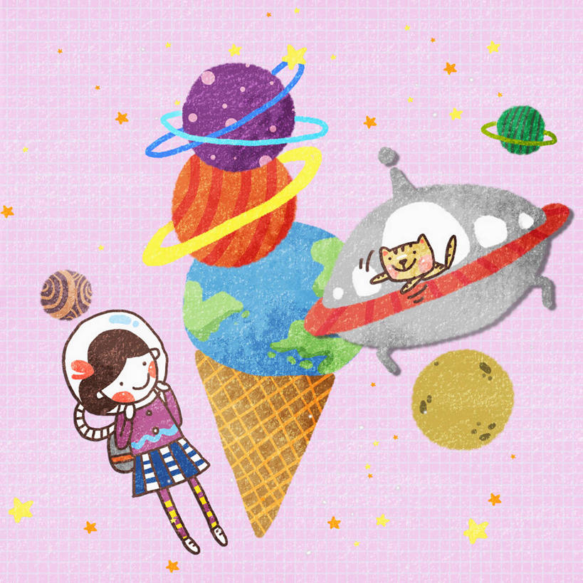 东方人,儿童,一个人,无人,笑,微笑,露齿笑,方图,插画,室内,白天,正面,探险,纯洁,神秘,安全,数码,仪器,宇宙,科技,海洋,宠物,猫,地图,帽子,亚洲,仅一个女性,仅一个人,阴影,宇航服,服装,飞船,科学,太空,网格,网络,地球仪,头盔,线条,世界地图,地球,陆地,星星,冰激凌,防护,交通,高光,几何,计算机图形,清凉,合成,全球,图画,注视,休闲装,黄种人,航空,靴子,画,球,一只,小孩,衣服,自然,动物,安全帽,经纬线,模型,手套,冷饮,观察,看,仅一个小孩,休闲,球体,舒服,星形,休闲服,冰淇淋,可爱,探索,童年,童趣,运输,地理,国家,服饰,观看,保护,发现,解暑,电脑合成图,数码合成图,大陆,恒星,天体,察看,世界,合成图,关注,解渴,载具,保险,纬线,宇宙飞船,猫咪,漫画,版图,雪糕,五角形,经线,童真,华夫饼,烂漫,无邪,舒爽,天文学,外太空,经纬仪,地理学,写实,具体,具象,窝夫,格子饼,华夫,格仔饼,压花蛋饼,保全,周全,安稳,安定,防护手套,冰糕,消暑,航天器,平安,天真,女孩,女人,女性,亚洲人,孩子,五角星,彩图,全身,航天服,压力服,宇宙服,大洋,大洲,女生