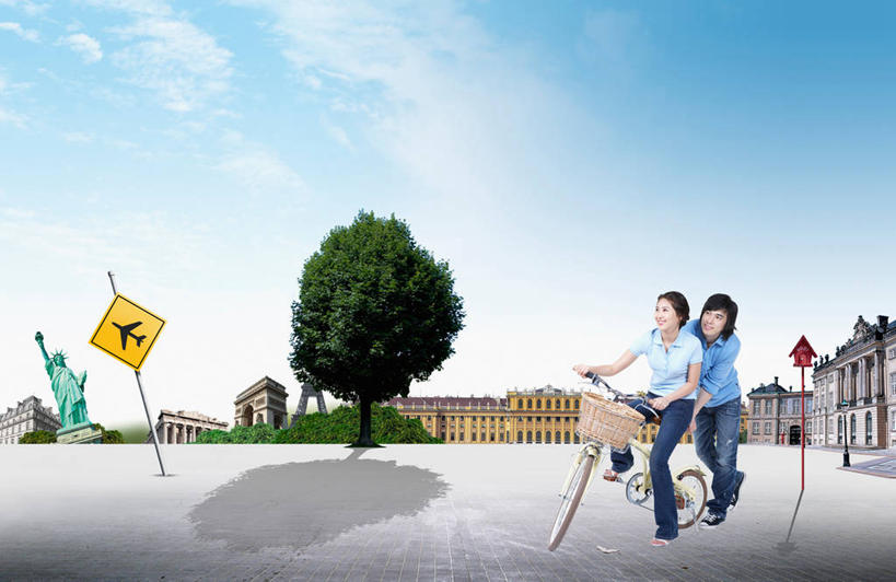 东方人,无人,两个人,坐,横图,室内,白天,正面,爱情,旅游,度假,自由,数码,科技,标志建筑,地标,建筑,指示牌,自行车,法国,自由女神像,凯旋门,巴黎,欧洲,纽约,美国,亚洲,一辆,自由女神,阴影,服装,光线,网络,标志,文字,影子,云,云朵,曼哈顿,首都,高光,几何,计算机图形,浪漫,合成,云彩,休闲装,黄种人,娱乐,标识,建设,哈德逊河,自由岛,车,脚踏车,衣服,蓝色,白云,蓝天,天空,阳光,交通工具,天,骑车,享受,休闲,温暖,温馨,休闲服,旅游胜地,恩爱,放松,恋人,服饰,晴朗,电脑合成图,数码合成图,和睦,北美,北美洲,合成图,西欧,美好,法兰西,载具,美洲,追求,向往,纽约市,纽约州,法兰西共和国,帝国之州,帝国州,写实,具体,具象,北亚美利加洲,亚美利加洲,法兰西第五共和国,自由女神铜像国家纪念碑,法兰西岛,法兰西岛大区,赫逊河,纽约港,男人,男性,年轻男性,年轻女性,女人,女性,亚洲人,情侣,晴空,坐着,彩图,全身,上纽约湾,白德路岛,上纽约港,上湾,自由女神岛,自由照耀世界,巴黎省,巴黎市,美利坚合众国,曼哈顿区,纽约县,伴侣,融洽,曼哈顿岛