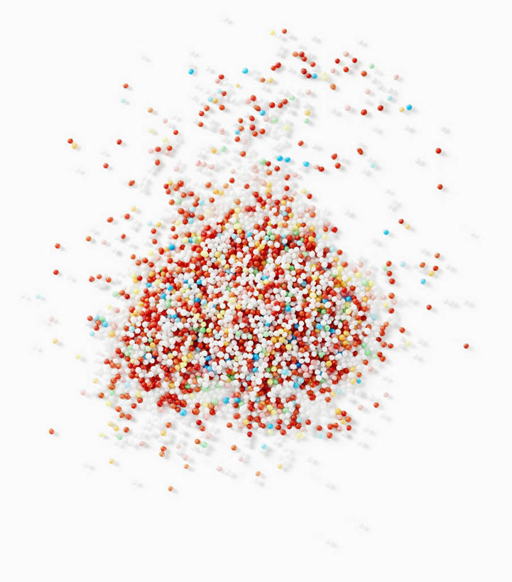 无人,竖图,俯视,彩色,室内,特写,白天,白色背景,餐桌,桌子,一堆,许多,阴影,堆叠,堆积,反射,影子,食品,糖,糖果,甜点,甜品,软糖,很多,食物,甜食,摄影,影棚,餐台,堆,彩图,高角度拍摄,影棚拍摄,拍摄