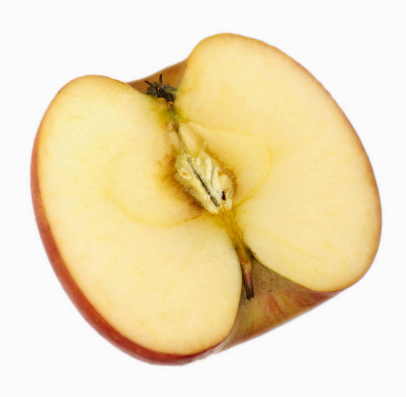 无人,横图,俯视,室内,特写,白天,白色背景,苹果,水果,切开,阴影,新鲜,反射,影子,生食,食品,果实,食物,一个,切,摄影,有机食品,绿色食品,影棚,单个,剖面,切面,彩图,高角度拍摄,影棚拍摄,拍摄