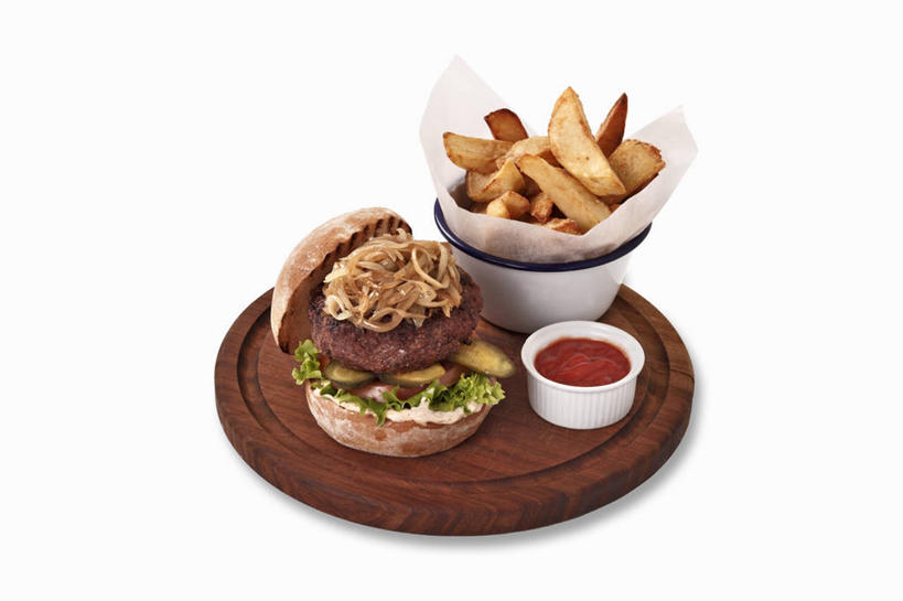 点心,面包,无人,横图,俯视,室内,特写,白天,白色背景,烹饪,西餐,餐桌,桌子,蔬菜,土豆,一块,阴影,新鲜,反射,木制,影子,陶瓷,生菜,莴苣,调料,酱料,酱汁,茄汁,肉,佐料,汉堡,牛肉,料理,食品,面点,案板,陶瓷制品,调味品,调味料,番茄酱,薯条,酱,菜肴,美食,肉类,砧板,食物,糕点,木制品,容器,碗,快餐,西式,摄影,佳肴,有机食品,绿色食品,影棚,餐台,储藏,储存,肉食,西式快餐,垃圾食品,馍馍蛋,春菜,鹅仔菜,莴仔菜,千金菜,叶用莴苣,洋芋,山药蛋,马铃薯,彩图,高角度拍摄,影棚拍摄,拍摄,贮存