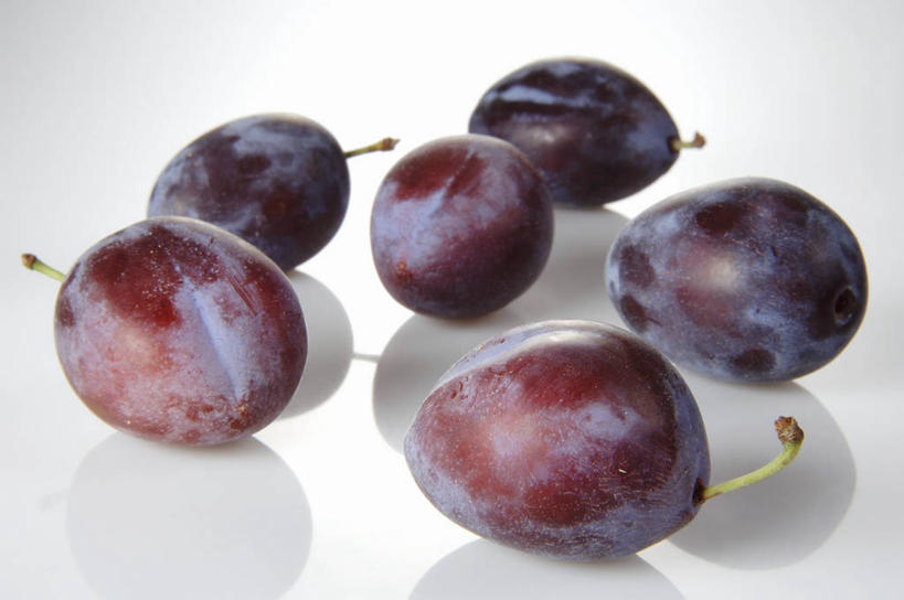 无人,横图,俯视,室内,特写,白天,白色背景,桌面,桌子,李子,水果,阴影,新鲜,反射,木制,影子,生食,食品,果实,食物,木制品,摄影,有机食品,绿色食品,影棚,红李,鸡血李,杏李,彩图,高角度拍摄,影棚拍摄,拍摄