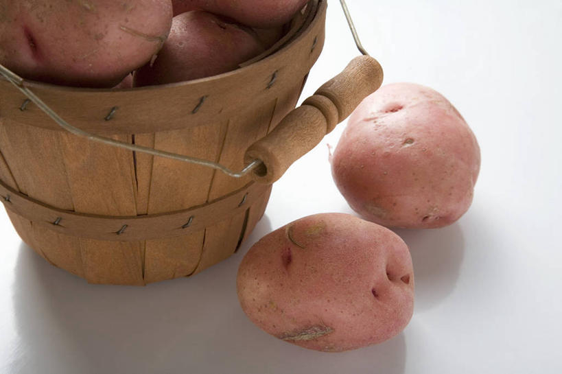 无人,横图,俯视,室内,特写,白天,白色背景,桌面,桌子,蔬菜,土豆,一堆,许多,阴影,堆叠,堆积,新鲜,反射,木制,木桶,桶,影子,食品,很多,食物,一个,红色,木制品,容器,摄影,有机食品,绿色食品,影棚,单个,储藏,堆,储存,馍馍蛋,洋芋,山药蛋,马铃薯,彩图,高角度拍摄,影棚拍摄,拍摄,贮存