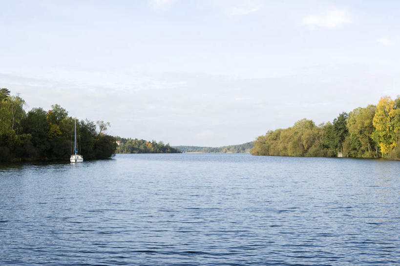 无人,横图,室外,白天,正面,旅游,度假,湖,湖泊,美景,森林,树林,水,植物,一艘,阴影,光线,影子,湖面,景观,水流,水面,云,云朵,游艇,云彩,娱乐,树,树木,蓝色,绿色,白云,蓝天,天空,阳光,自然,湖水,天,享受,休闲,景色,放松,生长,成长,自然风光,彩图