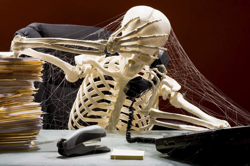 颅骨,骨骼,无人,坐,打电话,横图,室内,白天,正面,电话,椅子,一堆,许多,握,堆叠,堆积,蜘蛛网,材料,档案,骷髅,网,文件,纸,墙,骨头,很多,拿,拿着,通讯设备,墙壁,墙面,红色,话筒,会议椅,资料,电话线,握着,堆,办公椅,骨架,固定电话,蜘蛛丝,文档,商务椅,培训椅,蛛网,鼻骨,顶骨,额骨,颈椎,颞骨,下颌骨,颧骨,捕杀,猎取,蛛丝,交流,头盖骨,电话机,沟通,通话,坐着,彩图