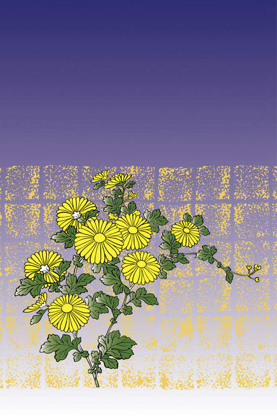 无人,竖图,插画,室内,白天,正面,爱情,数码,科技,花海,花圃,植物,叶子,阴影,盛开,网络,方格,格子,高光,几何,计算机图形,合成,花蕾,图画,画,花,花瓣,花朵,鲜花,黄色,绿色,花丛,花束,花田,花苞,花蕊,菊花,吉祥,电脑合成图,数码合成图,漫画,写实,具体,具象,高洁,长寿,怀恋,清净,真情,寿客,秋菊,彩图