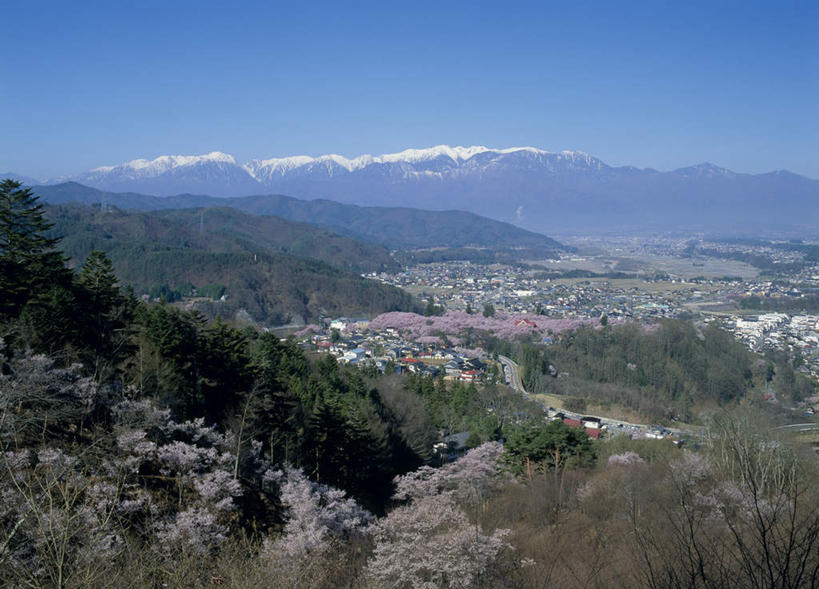 无人,横图,俯视,室外,白天,旅游,度假,美景,森林,山,山脉,树林,植物,长野县,日本,亚洲,景观,山峰,云,云朵,山峦,云彩,娱乐,树,树木,蓝色,绿色,白云,蓝天,天空,自然,群山,天,享受,休闲,景色,放松,生长,成长,自然风光,东亚,本州,本州岛,日本国,中部地方,长野,彩图,高角度拍摄
