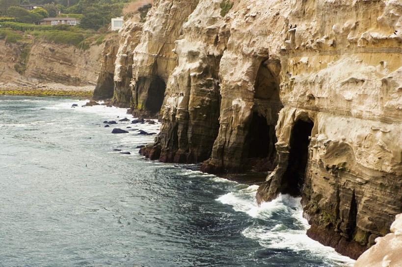 无人,横图,室外,白天,正面,旅游,度假,海浪,海洋,石头,美景,植物,美国,阴影,光线,石子,影子,景观,浪花,娱乐,树,树木,绿色,阳光,自然,海水,享受,休闲,景色,放松,生长,成长,北美,北美洲,加利福尼亚,自然风光,美洲,海景,加州,圣地亚哥,加利福尼亚州,金州,黄金州,圣地牙哥,圣迭戈,北亚美利加洲,亚美利加洲,大海,风浪,海,海水的波动,近岸浪,石块,岩石,涌浪,彩图