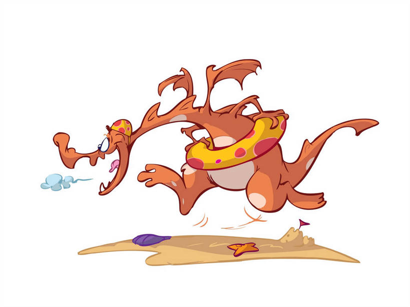 游泳,无人,跳,横图,插画,室内,白天,白色背景,正面,兴奋,成功,数码,科技,沙滩,海星,阴影,网络,龙,救生圈,沙子,塑料,海岸,沙地,半空,高光,几何,计算机图形,合成,图画,注视,海洋生物,画,一只,动物,塑料制品,游泳圈,观察,看,张嘴,游玩,橙色,生物,充气,观看,电脑合成图,数码合成图,察看,救生,合成图,高贵,关注,图腾,传说,漫画,张大嘴巴,写实,具体,具象,祥瑞,灵兽,泅水,权势,尊荣,幸运,棘皮动物门,海滩,张开嘴,星鱼,跳跃,嬉戏,彩图,全身,高兴