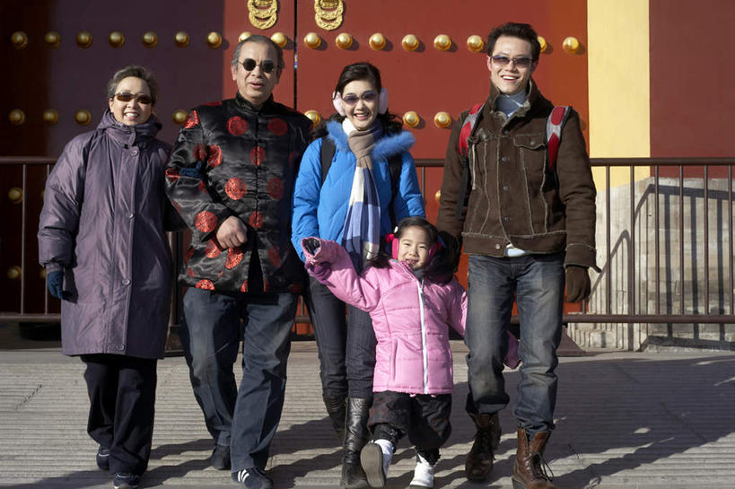 东方人,儿童,成年人,中年人,老年人,家庭,母亲,父亲,女儿,祖母,祖父,公园,站,笑,微笑,露齿笑,横图,室外,白天,正面,旅游,度假,快乐,幸福,纯洁,北京,亚洲,五个人,行人,游客,游人,连接,瓷器,休闲装,外套,路人,旅客,小孩,太阳镜,地标建筑,休闲,健康,放松,可爱,童年,童趣,搭,摄影,生活方式,耳罩,退休,享乐,早晨,搭着,关爱,肖像,童真,东亚,烂漫,无邪,快活,欢愉,康乐,过客,天真,中午,老年男性,老年女性,男人,男性,女孩,女人,女性,中年男性,中年女性,亚洲人,中国人,孩子,全家福,孙女,休闲活动,手牵手,彩图,旅行,高兴,人老心不老