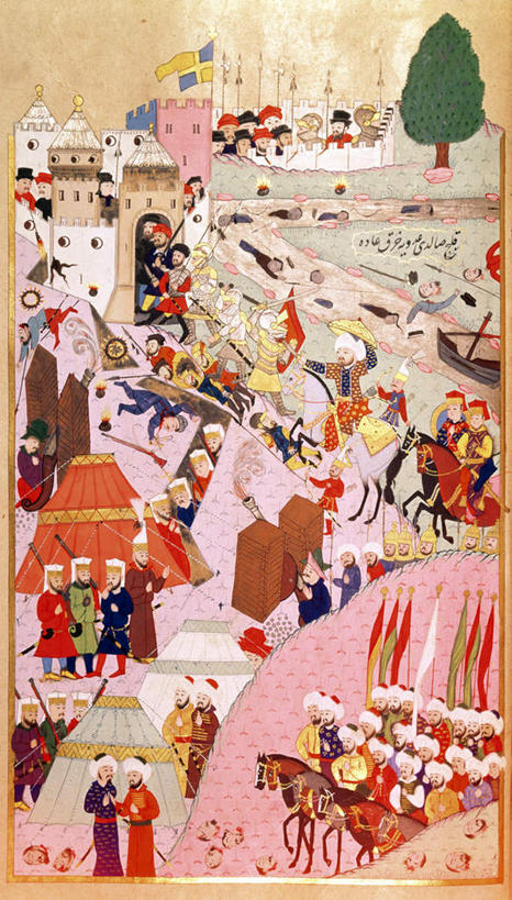 无人,家,栏杆,站,坐,举,竖图,室内,白天,正面,绘画,植物,窗户,门,马,野生动物,旗帜,油画,一排,许多,士兵,握,服装,艺术,整齐,装饰,枪,头巾,房屋,墙,屋顶,屋子,围栏,走道,走廊,过道,很多,许多人,古典,拿,顶棚,拿着,注视,文化,护栏,楼房,玻璃窗,墙壁,墙面,住宅,树,树木,排列,衣服,绿色,自然,动物,工艺品,门框,观察,看,品味,托,站着,一群人,大炮,武器,战争,握着,运输,服饰,盾牌,牲畜,盾,生长,成长,观看,华丽,修饰,坚硬,美术,点缀,察看,高雅,衣着,穿着,队列,关注,矛盾,兵器,防御,防守,美学,衬托,美观,雅致,雅观,防卫,兵士,衣饰,戍守,兵戈,打仗,构兵,交兵,坚固,男人,男性,中年男性,接触,举起,举手,举着,向上举,向上伸,向上托,站立,坐着,彩图,全身,传统服装,房子