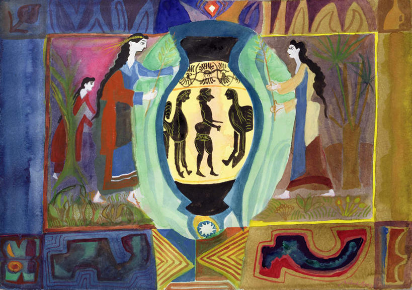 西方人,无人,站,横图,室内,白天,正面,裙子,绘画,花瓶,油画,欧洲,欧洲人,握,连衣裙,服装,艺术,彩绘,瓷器,陶瓷,陶瓷制品,许多人,古典,拿,拿着,注视,文化,衣服,瓶子,工艺品,观察,看,品味,站着,一群人,握着,服饰,观看,美术,察看,陶艺,高雅,衣着,穿着,关注,美学,衣饰,彩釉,男人,男性,年轻男性,年轻女性,女人,女性,白种人,画画,站立,彩图,全身