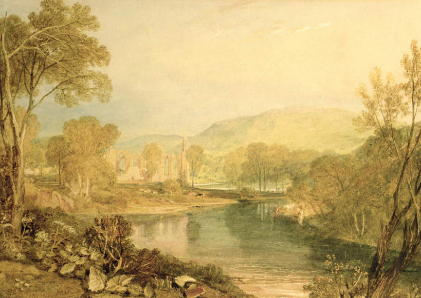 无人,横图,室内,白天,正面,绘画,河流,石头,日落,森林,山,山脉,树林,水,植物,油画,英国,欧洲,阴影,艺术,光线,石子,影子,河水,山顶,山峰,水流,晚霞,霞光,落日,山峦,古典,文化,英格兰,树,树木,绿色,倒影,阳光,自然,黄昏,工艺品,群山,品味,彩霞,生长,成长,美术,倒映,高雅,西欧,大不列颠,沉积岩,大不列颠及北爱尔兰联合王国,美学,大不列颠联合王国,日不落英帝国,颠峰,极峰,夕照,反照,英吉利,北约克郡,坎布里亚郡,水成岩,西约克郡,石块,岩石,夕阳,彩图,斜阳