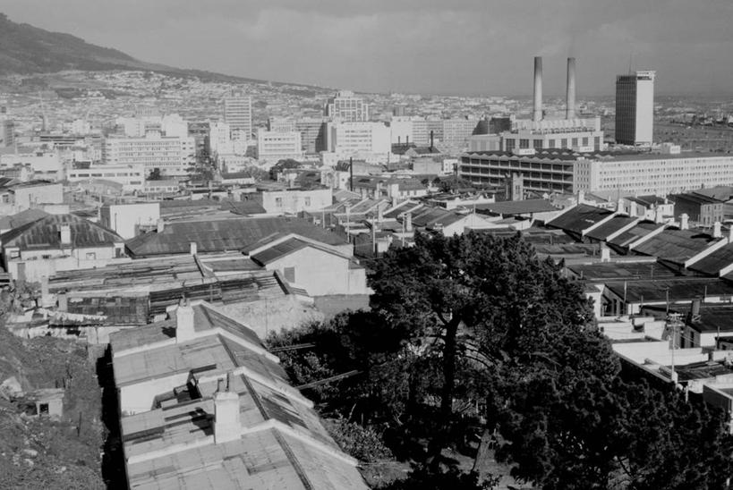 无人,工厂,横图,俯视,黑白,室外,白天,度假,烟囱,美景,城市风光,城市,建筑,南非,屋顶,景观,首都,娱乐,树,享受,休闲,景色,放松,工业,摄影,开普敦,高角度拍摄