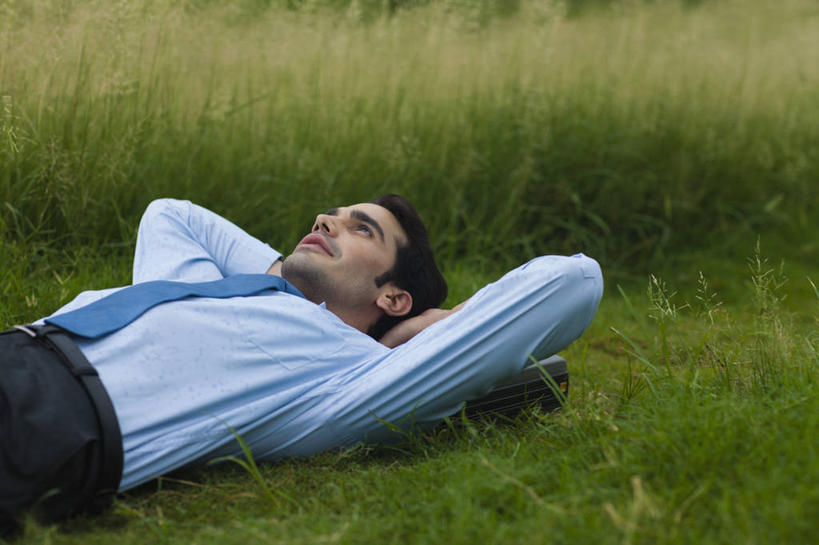 成年人,一个人,商务人士,商务男性,横图,室外,白天,侧面,衬衫,商务,印度,仅一个男性,仅一个人,抱头,套装,正装,首都,草,仅一个年轻男性,向上看,放松,摄影,双手抱头,企业,公司,商务装,工薪阶层,新德里,捧首,捧头,男人,男性,年轻男性,印度人,年轻人,白领,上班族,仰卧,半身,彩图,衬衣,白日梦