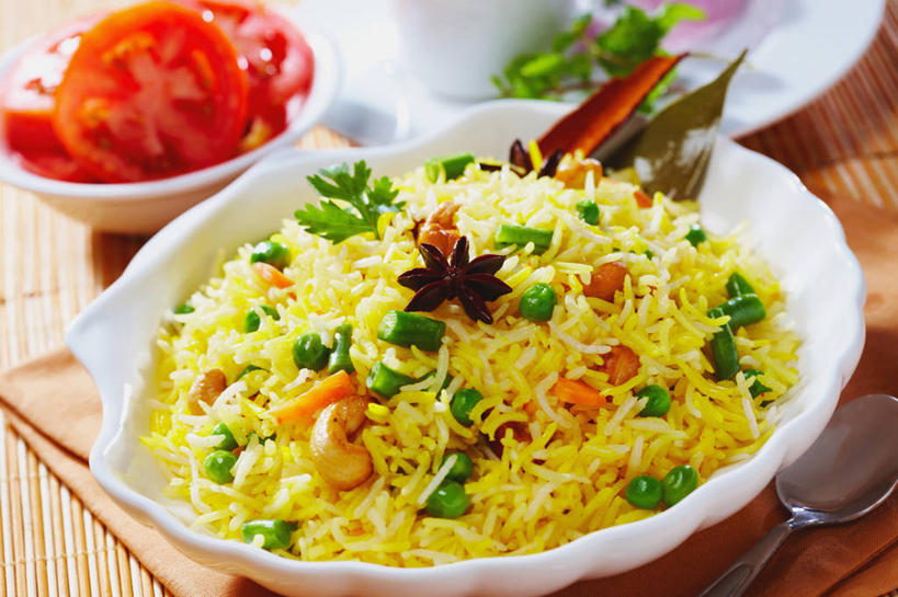 无人,横图,室内,特写,白天,蔬菜,西红柿,叶子,印度,米,首都,杯,饮食,盘子,餐巾,汤匙,碗,素食,摄影,膳食,清新,健康食物,印度文化,新德里,彩图