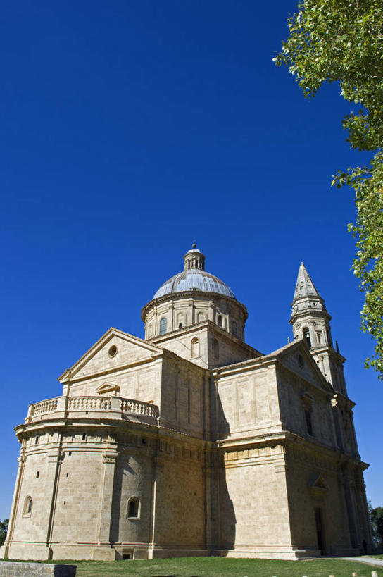 无人,教堂,竖图,室外,美景,山,建筑,意大利,欧洲,景观,浪漫,文艺复兴,自然,景色,摄影,宗教,圆顶建筑,自然风光,托斯卡纳区,蒙达普西安诺,彩图