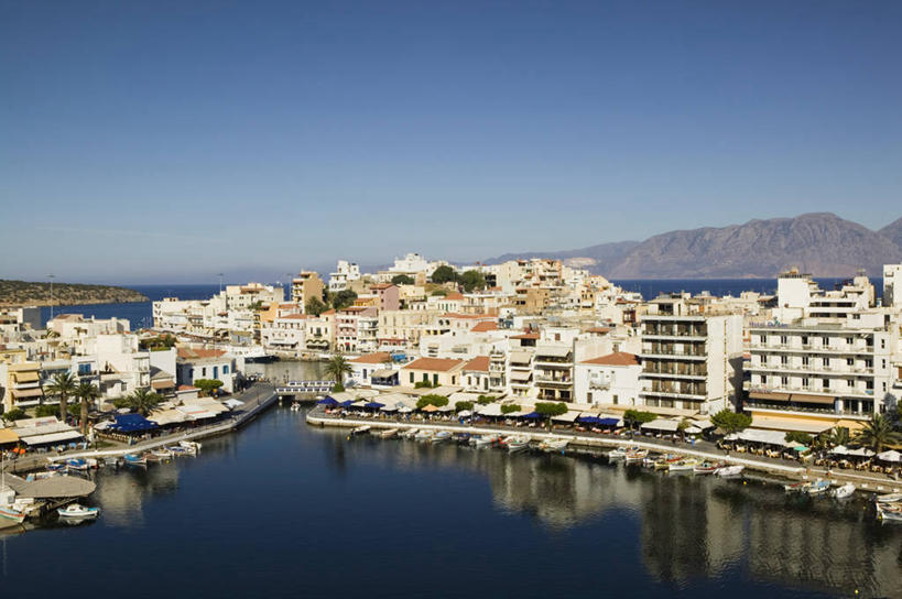 无人,横图,希腊,欧洲,摄影,西欧,地中海文化,南欧,希腊文化,克里特岛,圣尼古拉奥斯,彩图