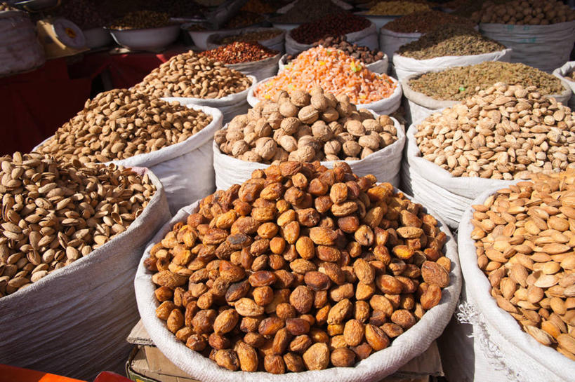 无人,横图,室外,白天,日光,一排,丰富,整齐,市场,饮食,排列,零售,摄影,多样,队列,清新,选择,彩图