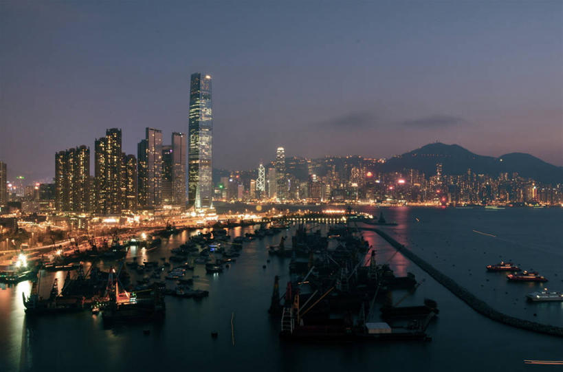 无人,横图,室外,夜晚,度假,海洋,美景,山,城市风光,城市,建筑,船,香港,停靠,景观,娱乐,现代,天空,享受,休闲,景色,放松,运输,摄影,照亮,停泊,彩图