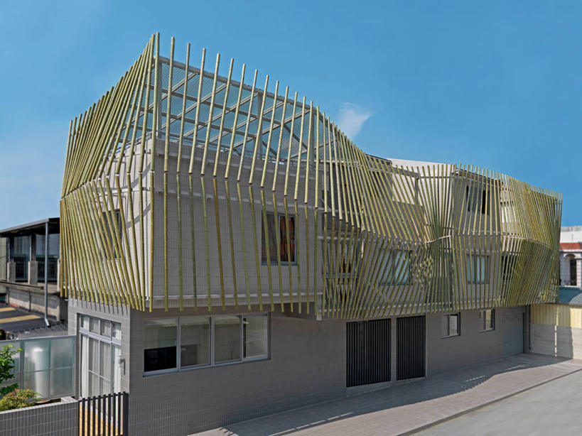 无人,家,横图,室外,白天,留白,建筑,台湾,日光,亚洲,形状,现代,宜兰,设计