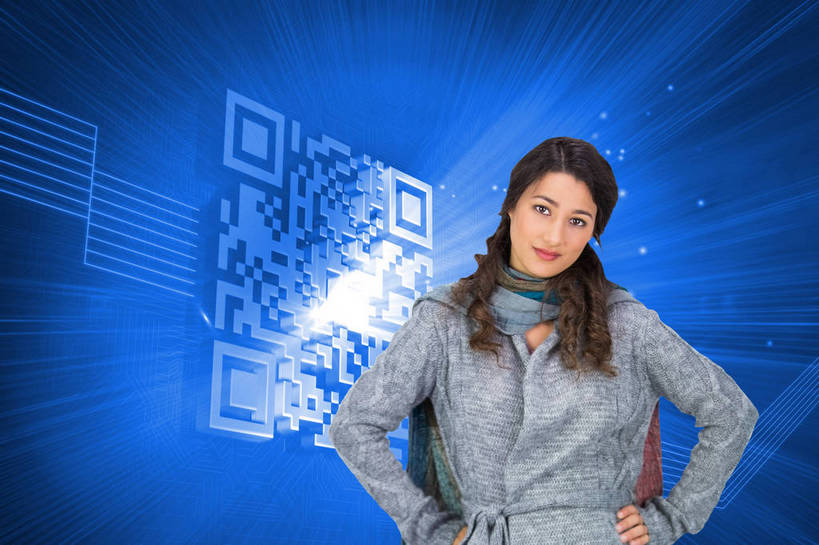 西方人,一个人,无人,站,横图,室内,白天,正面,数码,电子,科技,欧洲,欧洲人,仅一个年轻女性,仅一个女性,仅一个人,一条,阴影,蓝色背景,服装,梦幻,装饰,发光,光束,网络,信息,标签,符号,数字,光亮,高光,几何,计算机图形,合成,注视,休闲装,标识,手叉腰,衣服,围巾,叉腰,观察,看,站着,休闲,温暖,休闲服,服饰,围脖,观看,保暖,华丽,条形码,点缀,电脑合成图,数码合成图,察看,双手叉腰,未来,御寒,合成图,关注,发亮,编码,条码,憧憬,二维码,写实,具体,具象,衬托,美观,雅致,雅观,年轻女性,女人,女性,白种人,站立,半身,彩图,商业,二维条码