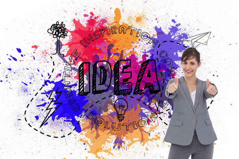 西方人,一个人,无人,商务人士,商务女性,站,笑,微笑,露齿笑,横图,彩色,室内,白天,正面,绘画,智慧,数码,科技,闪电,植物,飞机,照明,欧洲,欧洲人,仅一个年轻女性,仅一个女性,仅一个人,一棵,一排,阴影,飞溅,突出,套装,艺术,整齐,溅,网络,英文,标志,灯泡,文字,线条,折纸,纸艺,字符,手工艺品,字母,高光,几何,计算机图形,凌乱,合成,注视,文化,称赞,表扬,标识,灯,树,树木,排列,绿色,黑色,自然,纸制品,工艺品,灯具,观察,看,手势,站着,竖,白炽灯,生长,成长,观看,五颜六色,翘,英文字母,颜料,高,纸飞机,照亮,美术,色彩斑斓,电脑合成图,数码合成图,察看,混乱,高雅,夸奖,优秀,合成图,队列,关注,喷洒,打雷,商务装,五彩缤纷,雷,工薪阶层,照明工具,好,妙,顺利,出色,超群,杰出,卓越,奇妙,写实,具体,具象,工艺折纸,自信心,品位,白炽灯泡,五彩斑斓,纷乱,缭乱,庞杂,五光十色,聪明,年轻女性,女人,女性,白种人,大拇指,白领,上班族,打闪,站立,半身,彩图,丙烯颜料