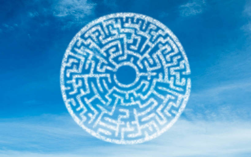 无人,横图,室内,白天,正面,游戏,数码,科技,阴影,曲折,弯曲,光线,网络,圆形,图形,影子,圆,云,云朵,高光,几何,计算机图形,玩,合成,云彩,娱乐,一个,蓝色,白云,蓝天,天空,阳光,天,休闲,益智,蜿蜒,庞大,晴朗,单个,活动,复杂,电脑合成图,数码合成图,合成图,发泄,数学,消遣,智力,迷宫,写实,具体,具象,宣泄,繁杂,晴空,玩耍,嬉戏,彩图,几何图形,平面图形