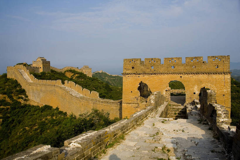 横图,彩色,室外,白天,旅游,度假,名胜古迹,山,楼梯,标志建筑,地标,建筑,北京,长城,中国,亚洲,遗迹,壮观,砖,阶梯,文化遗产,首都,古迹,文物,娱乐,建设,城墙,古建筑,建筑物,台阶,树,享受,休闲,旅游胜地,放松,摄影,古代建筑,雄伟,中国文化,烽火台,古文明,东亚,中华人民共和国,奇迹,伟大,金山岭长城,金山岭,彩图,旅行,传统文化,bj174