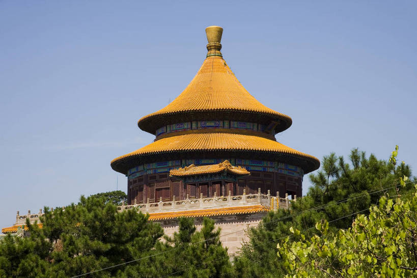 横图,建筑,中国,亚洲,朝拜,局部,地砖,房屋,屋顶,历史,传统,古代,黄色,祈祷,旅游胜地,摄影,宗教,佛教,东亚,喇嘛,佛陀,中华人民共和国,华北地区,河北,河北省,冀,承德,承德市,古远,彩图,庙,普乐寺,bj174
