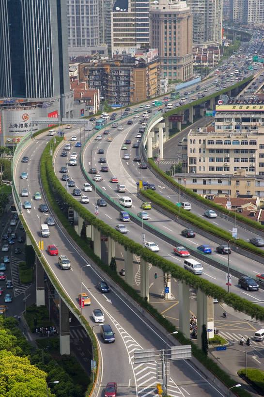 竖图,全景,俯视,彩色,白天,美景,城市风光,大桥,道路,建筑,街道,立交桥,路,桥梁,公路,上海,中国,亚洲,景观,高架,建筑群,桥,车流,交通,现代建筑,延安路高架,景色,运输,摄影,高架桥,东亚,高架道路,跨线桥,中华人民共和国,马路,bj174