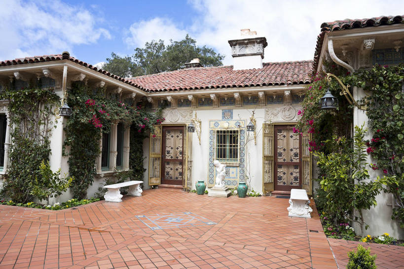 无人,横图,彩色,室外,白天,旅游,度假,名胜古迹,标志建筑,地标,建筑,雕塑,美国,遗迹,雕刻,雕像,城堡,景点,古典,古迹,历史,文化,文物,娱乐,建设,古建筑,住宅,白云,风景,蓝天,天空,享受,休闲,旅游胜地,放松,摄影,晴天,工艺,华丽,北美,北美洲,富有,加利福尼亚,华贵,美洲,经典,外景,古文明,加州,加利福尼亚州,金州,黄金州,北亚美利加洲,亚美利加洲,赫斯特城堡,圣西蒙,旅行,美利坚合众国,bj174